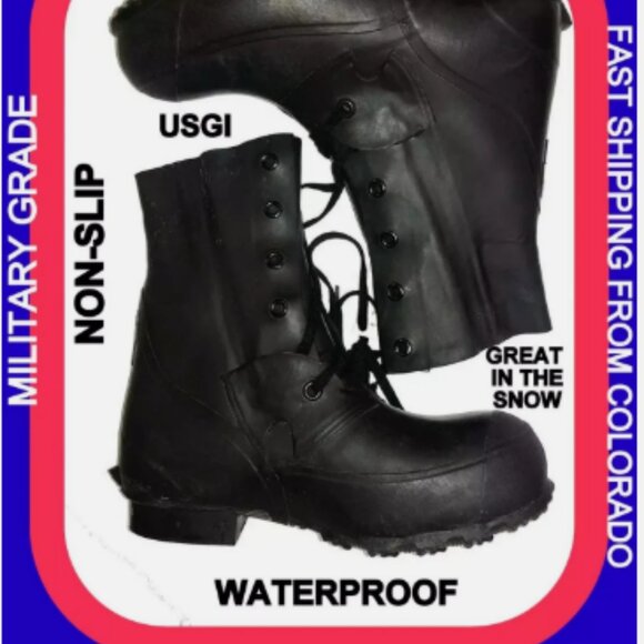 ECWCS EXTREME ARCTIC COLD WEATHER sz7/WIDE MICKEY BUNNY BLACK BOOTS NO VALVE main image 10